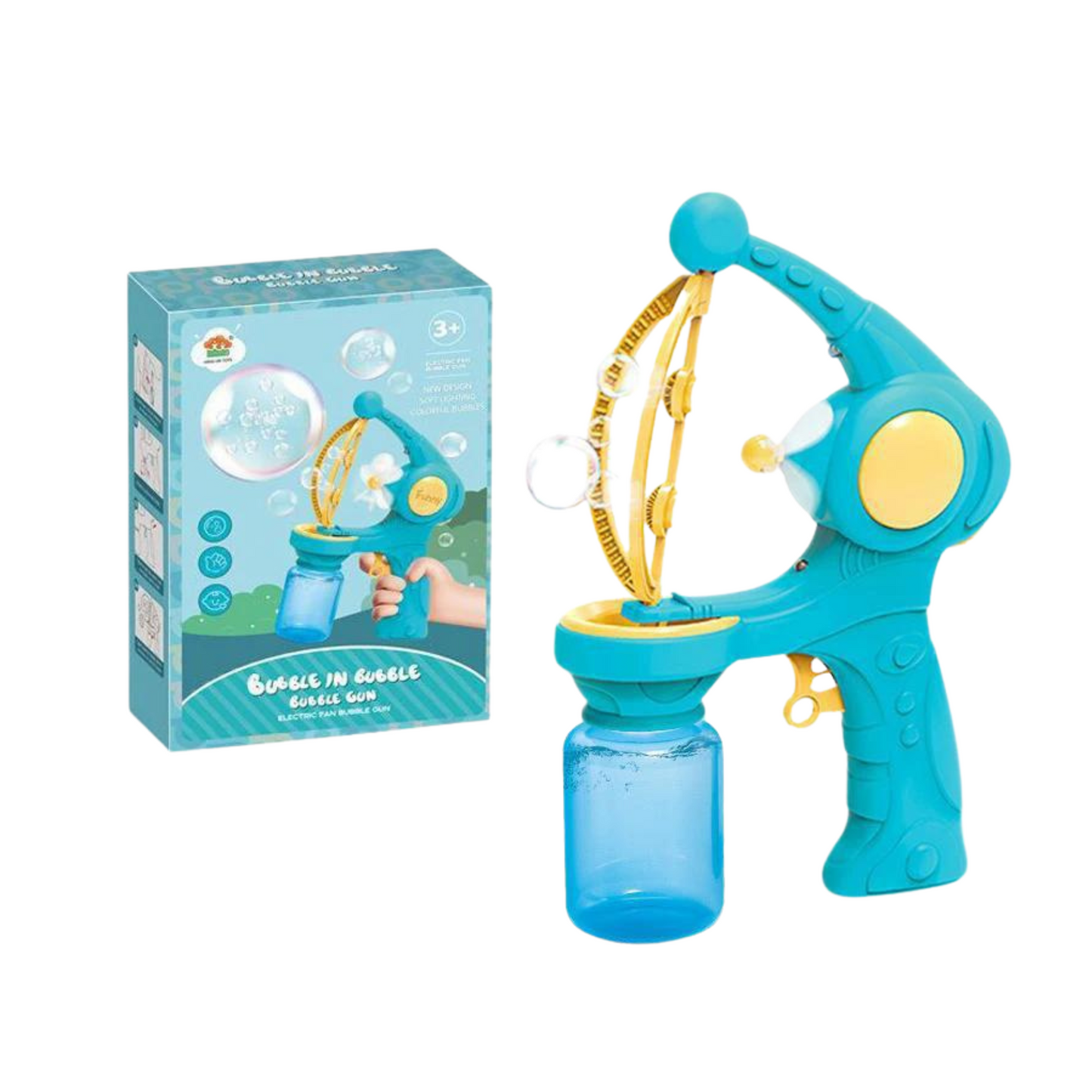 TopSpiel® Bubble Fun - Automatische Blasenpistole