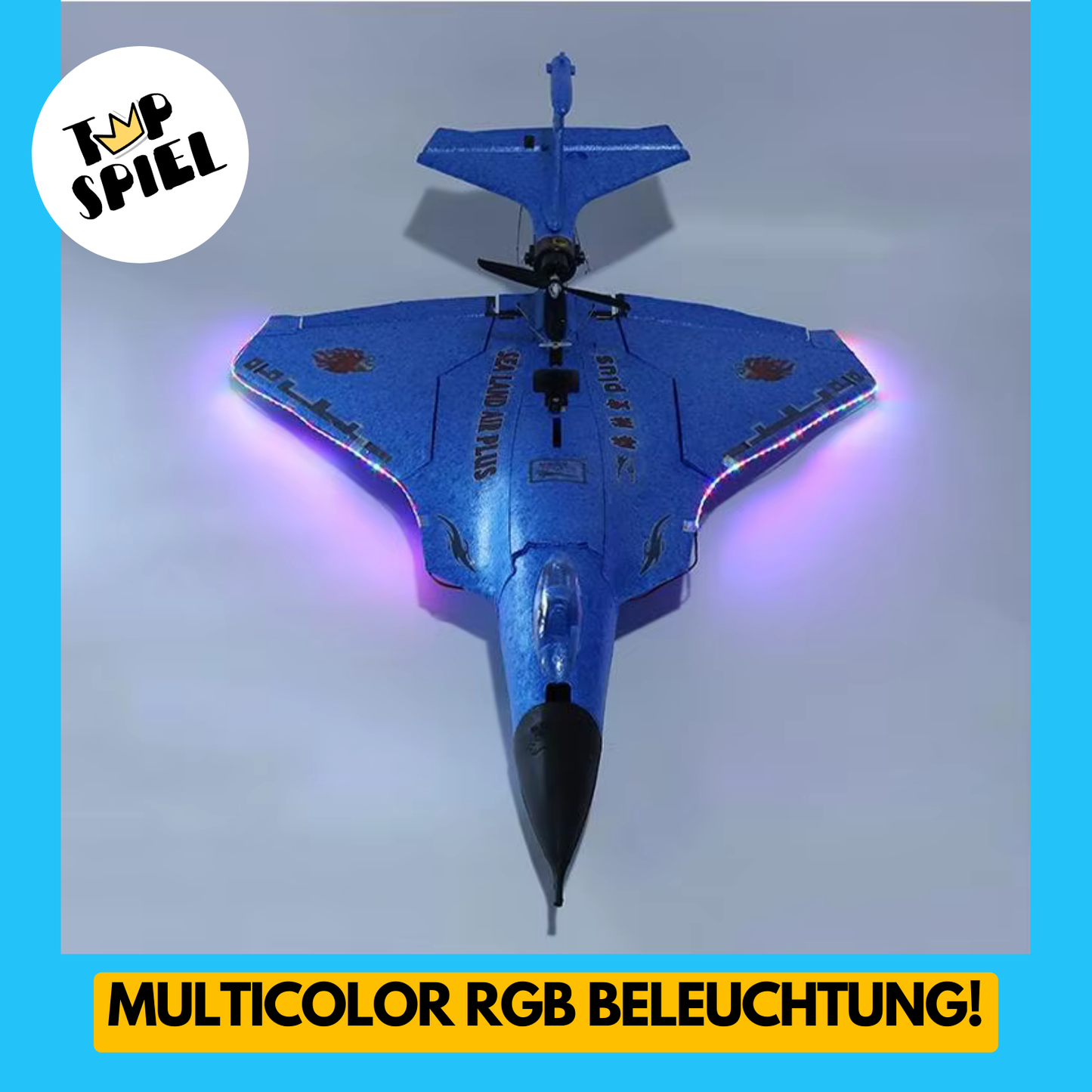 TopSpiel® SkyMaster – RC Stuntflugzeug mit aerodynamischem Design